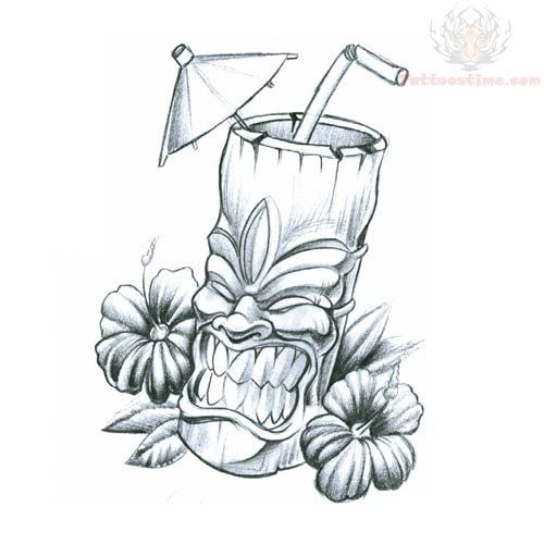 500x500 Tiki Coloring Pages