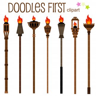 324x324 Tiki Torch Clipart Images In Collection
