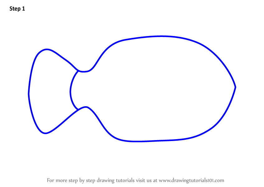 848x602 Learn How To Draw A Tilapia Fish For Kids