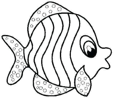464x400 Free Fish Coloring Pages For Kids Disney Art Practical