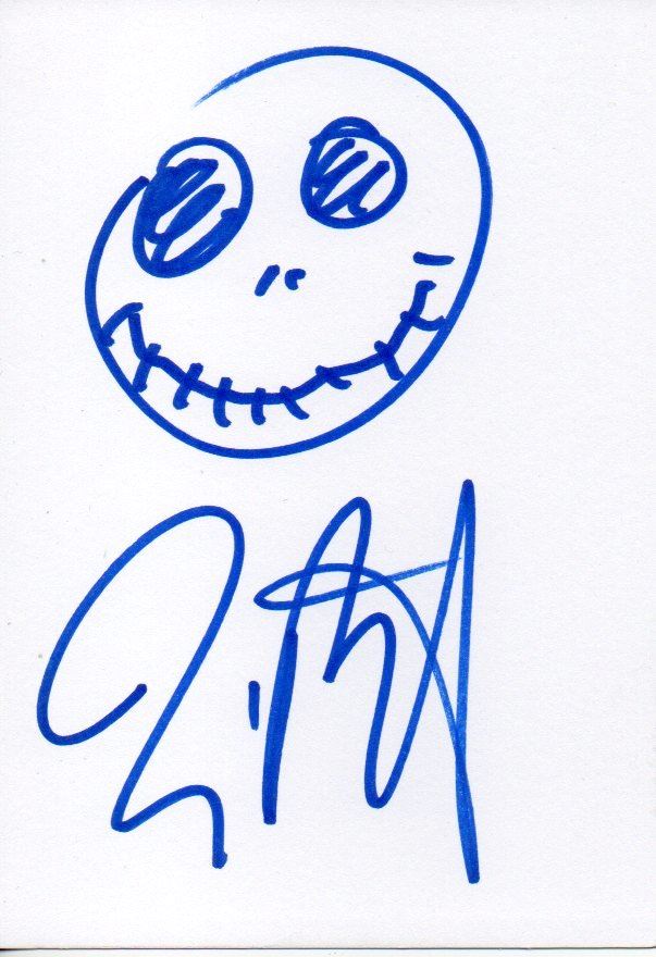 603x880 Tim Burton Drawing