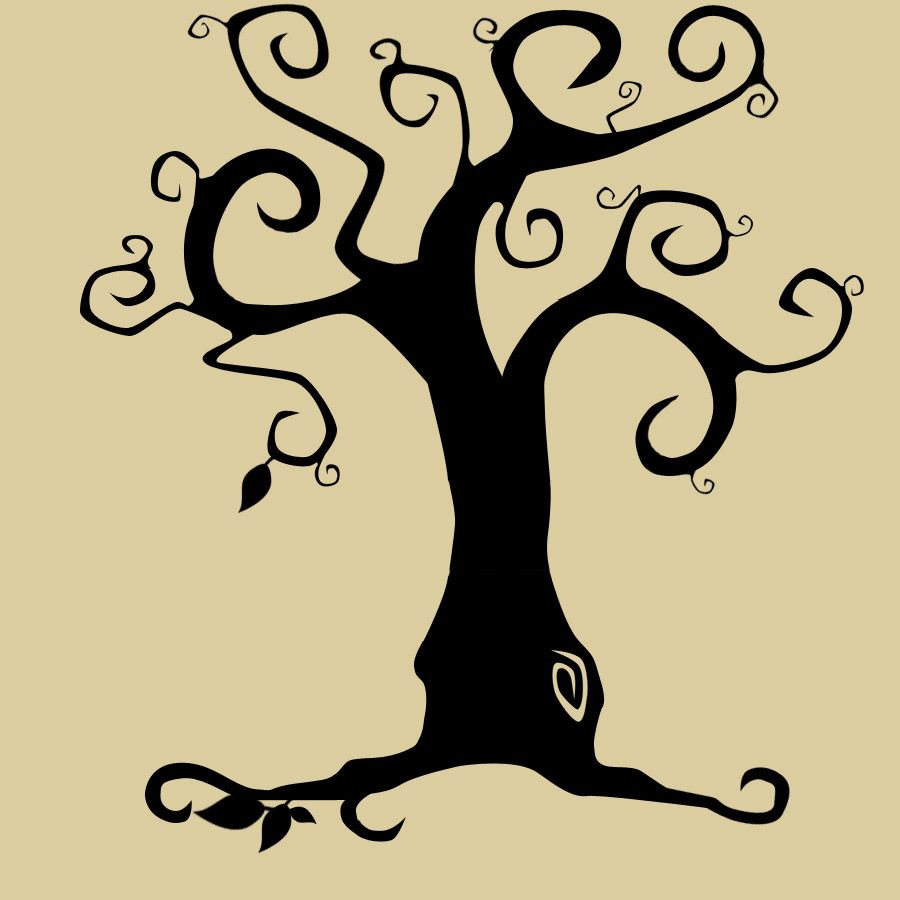 900x900 Tim Burton Tree Of Course There Are Swirls And Trees In His