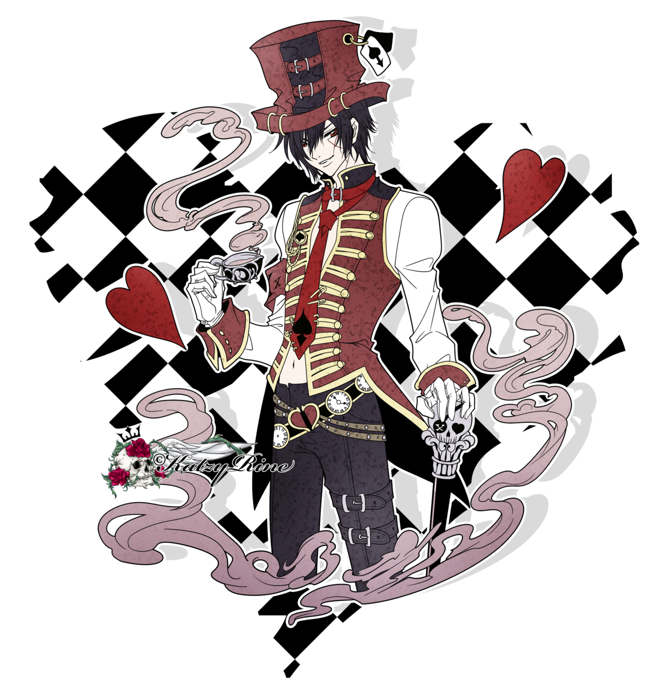 1280x1365 How To Draw The Mad Hatter Tim Burton