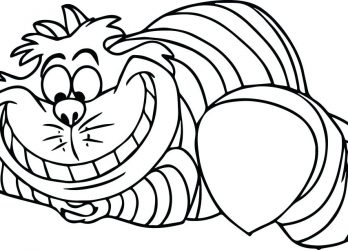 348x250 Alice In Wonderland Coloring Sheet Kid Using Umbrella Alphabet