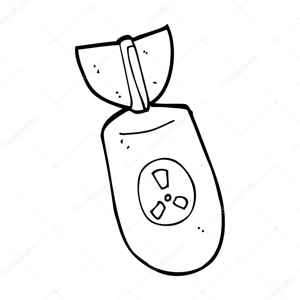 1024x1024 Bomb Drawing Free Download