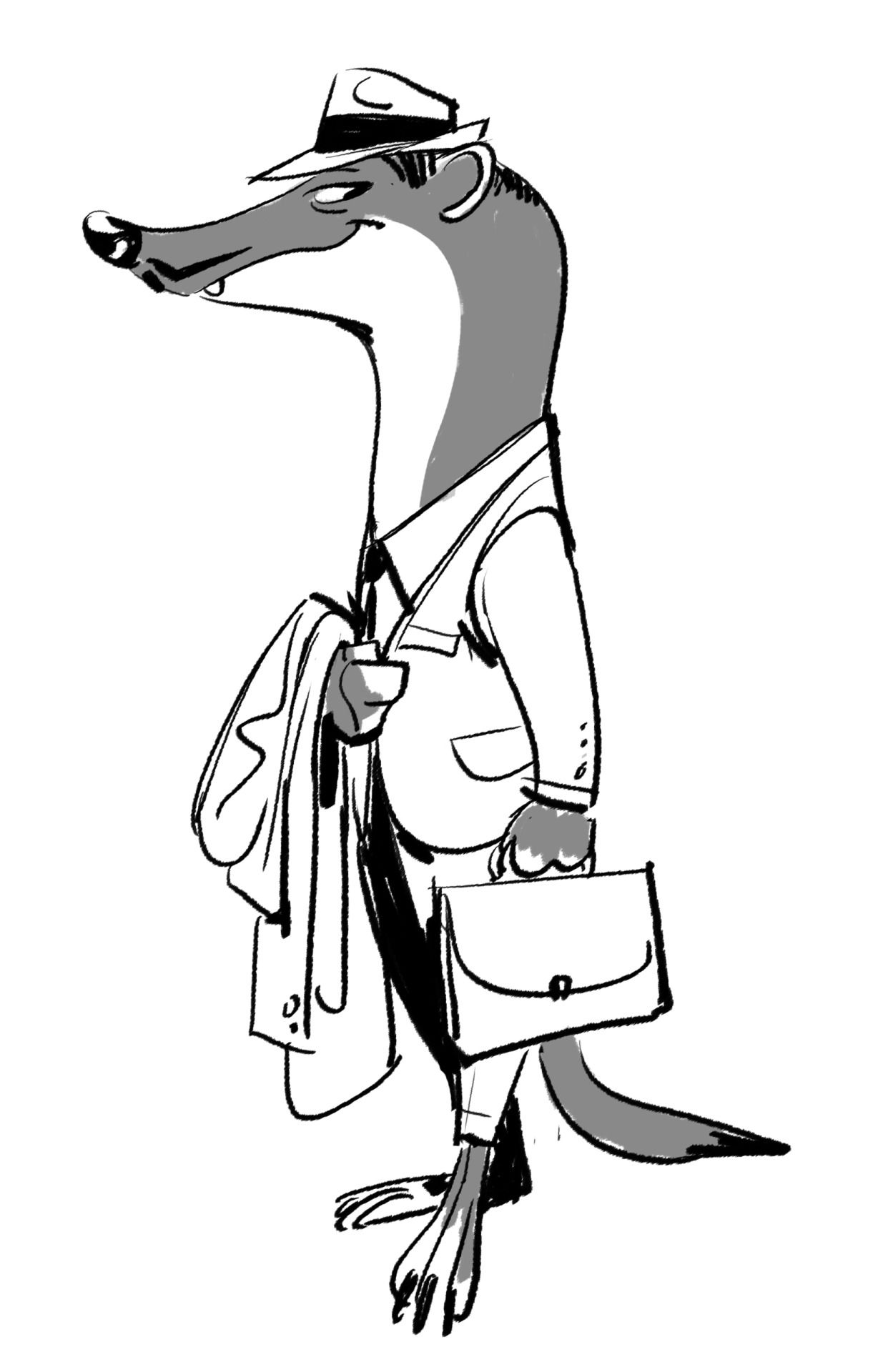 1242x1920 I Had A Great Time Drawing These Predators I'd Like To Thank