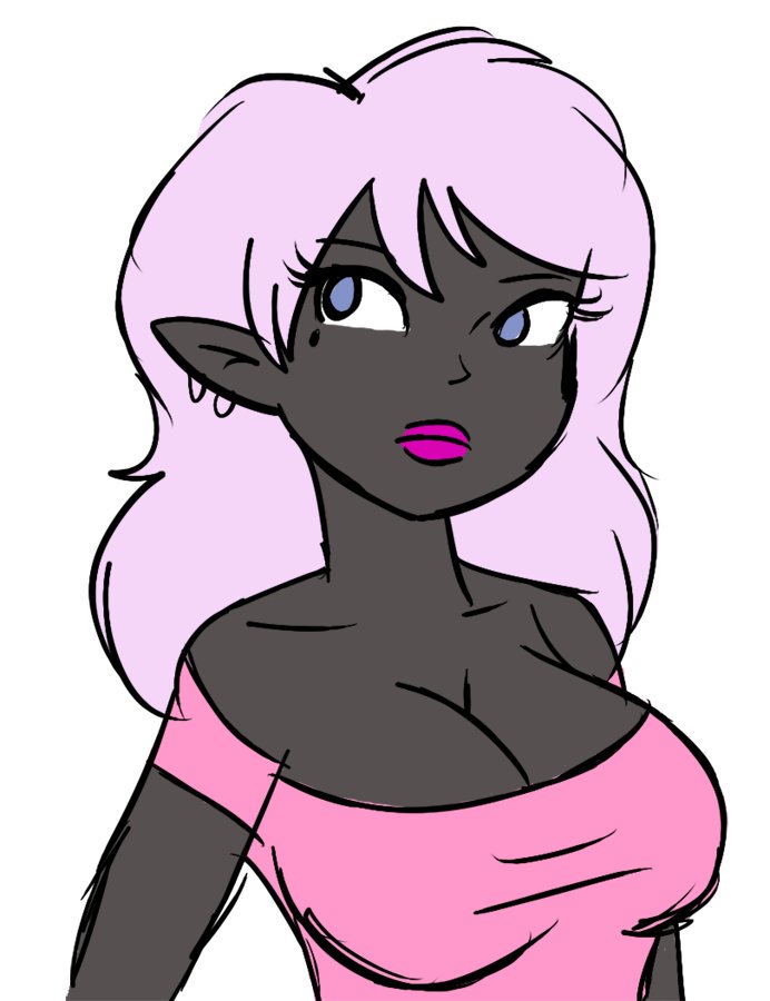 692x900 J Ayers On Twitter An Adorable Drow Girl! Her Name Is Demi