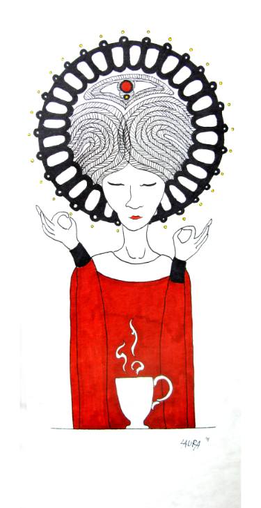 375x729 Tea Time Drawing