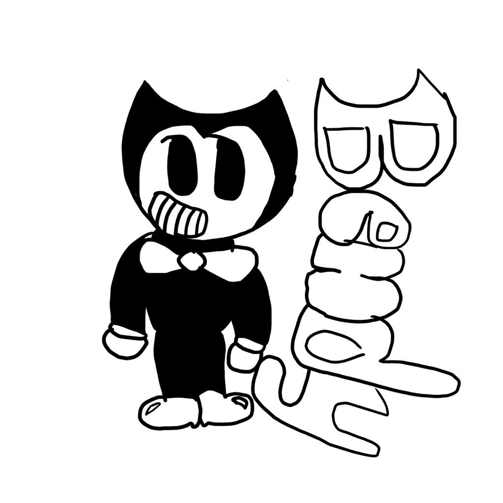 1024x1024 Drawing Bendy And The Ink Machine Amino
