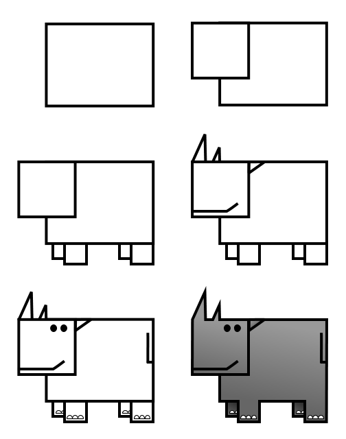 504x640 How To Draw Animals