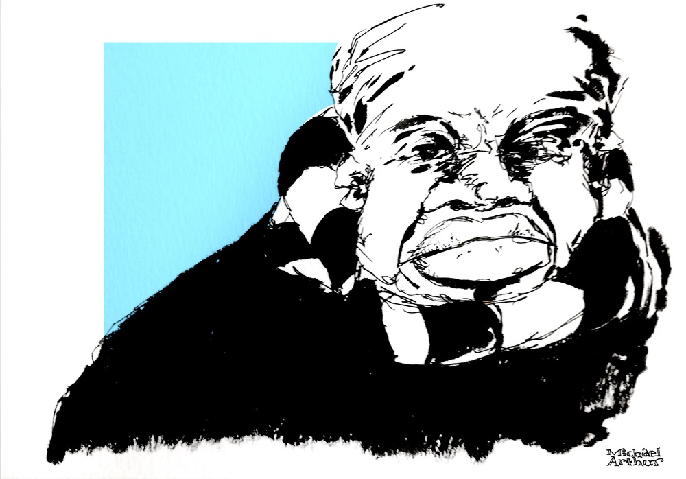 1000x698 Late Night Subway Sketch Michael Arthur