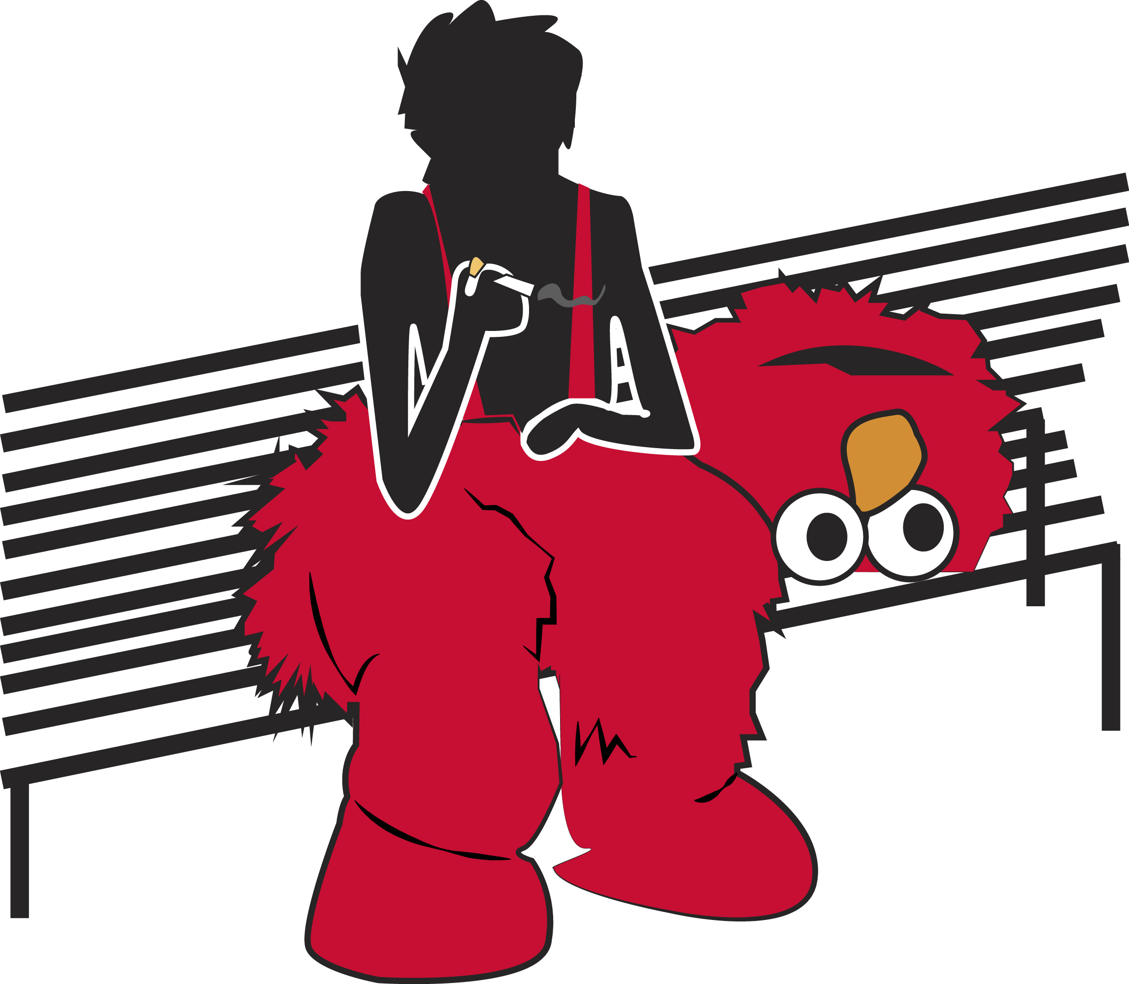 2292x1998 Cartoon Characters Add To Trash In Times Square The Fordham Ram