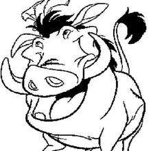 220x220 Pumbaa And Timon Coloring Pages