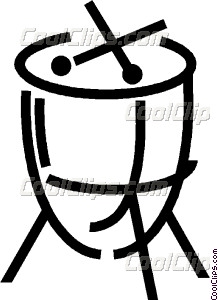 218x300 Timpani Vector Clip Art