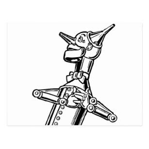 307x307 Tin Man Heart Postcards Zazzle