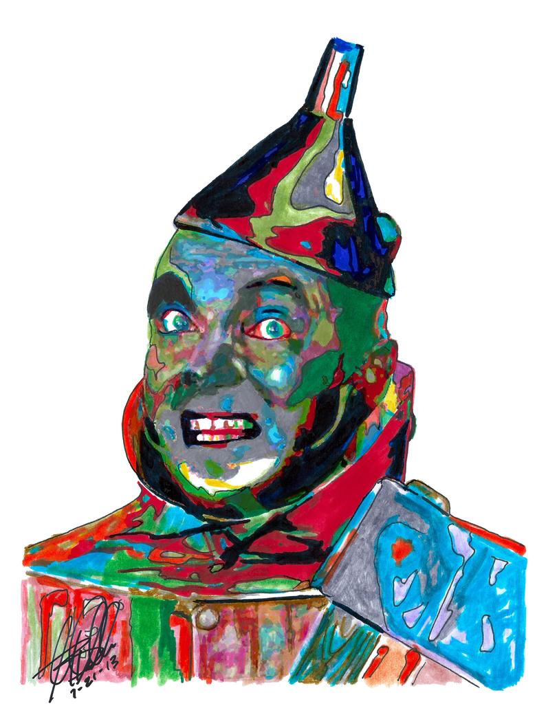 794x1059 tin man wizard of oz jack haley yellow brick road motion etsy