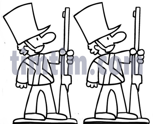 593x480 Free Drawing Of Tin Soldiers Bw From The Category Christmas