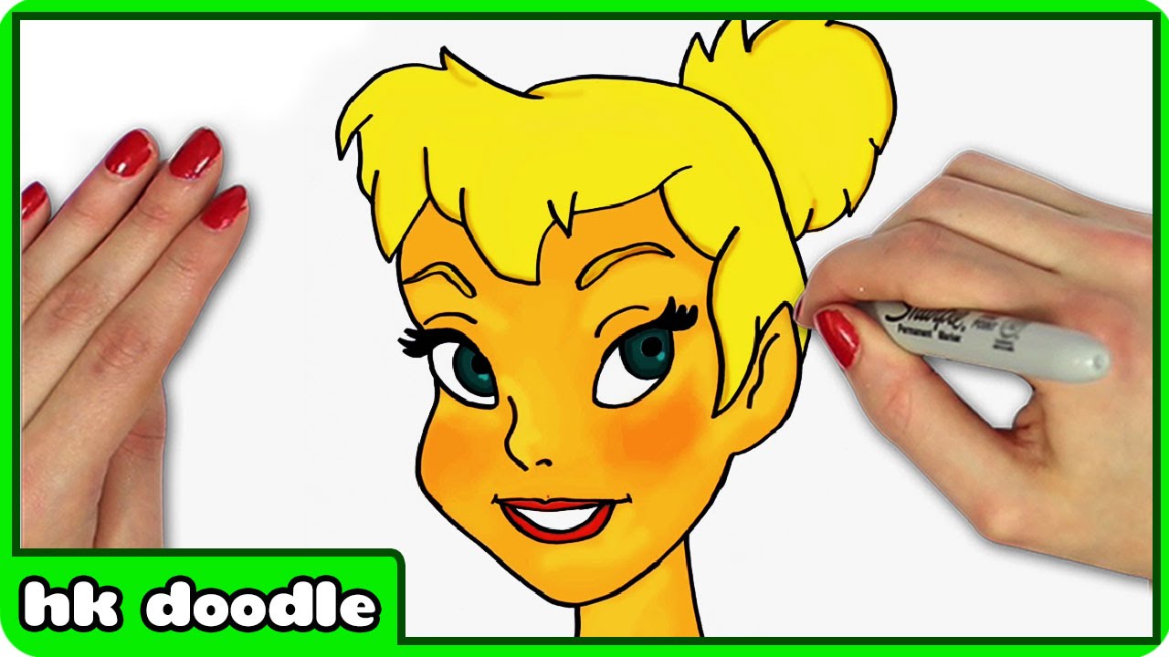 1280x720 How To Draw Disney Princess Tinker Bell