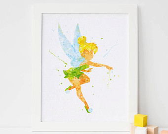 340x270 Tinkerbell Art Etsy
