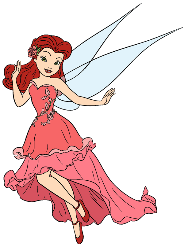 Tinkerbell Outline Drawing