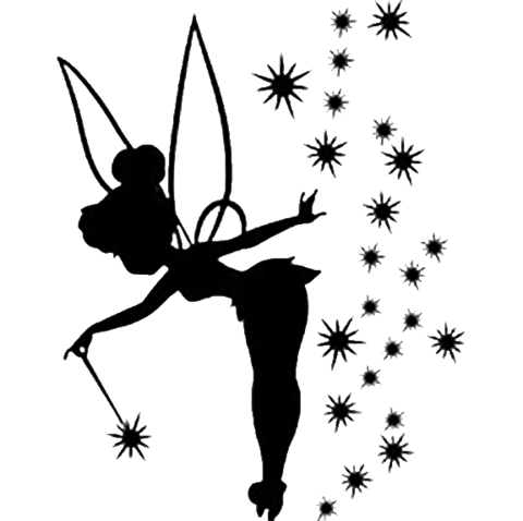 480x478 Drawing Tinkerbell Silhouette Transparent Png Clipart Free