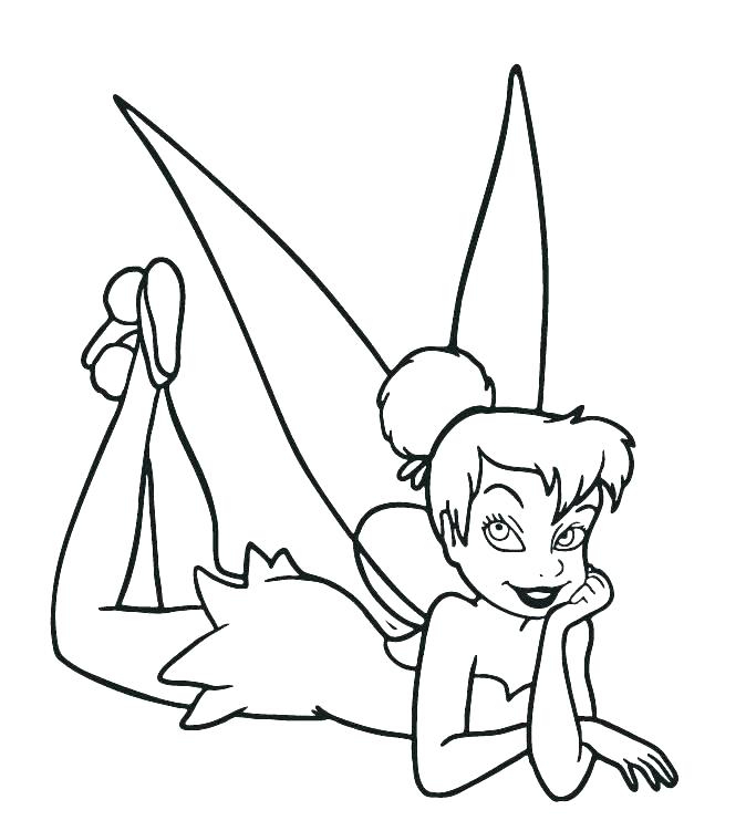 674x751 tinkerbell color index tinkerbell fairies coloring pages uticure