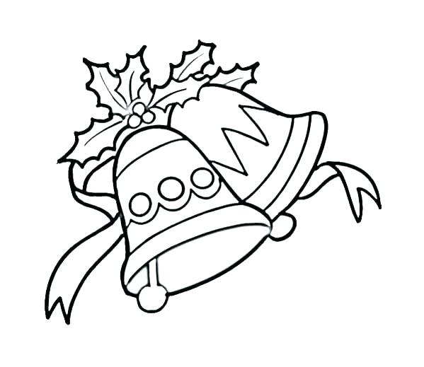 599x519 Bell Coloring