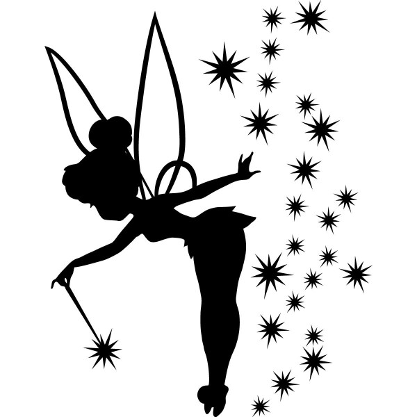 600x600 Tinkerbell Pixie Dust Clipart