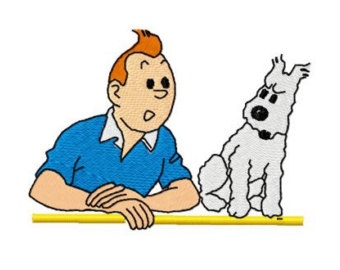 340x270 Tintin Dog Etsy