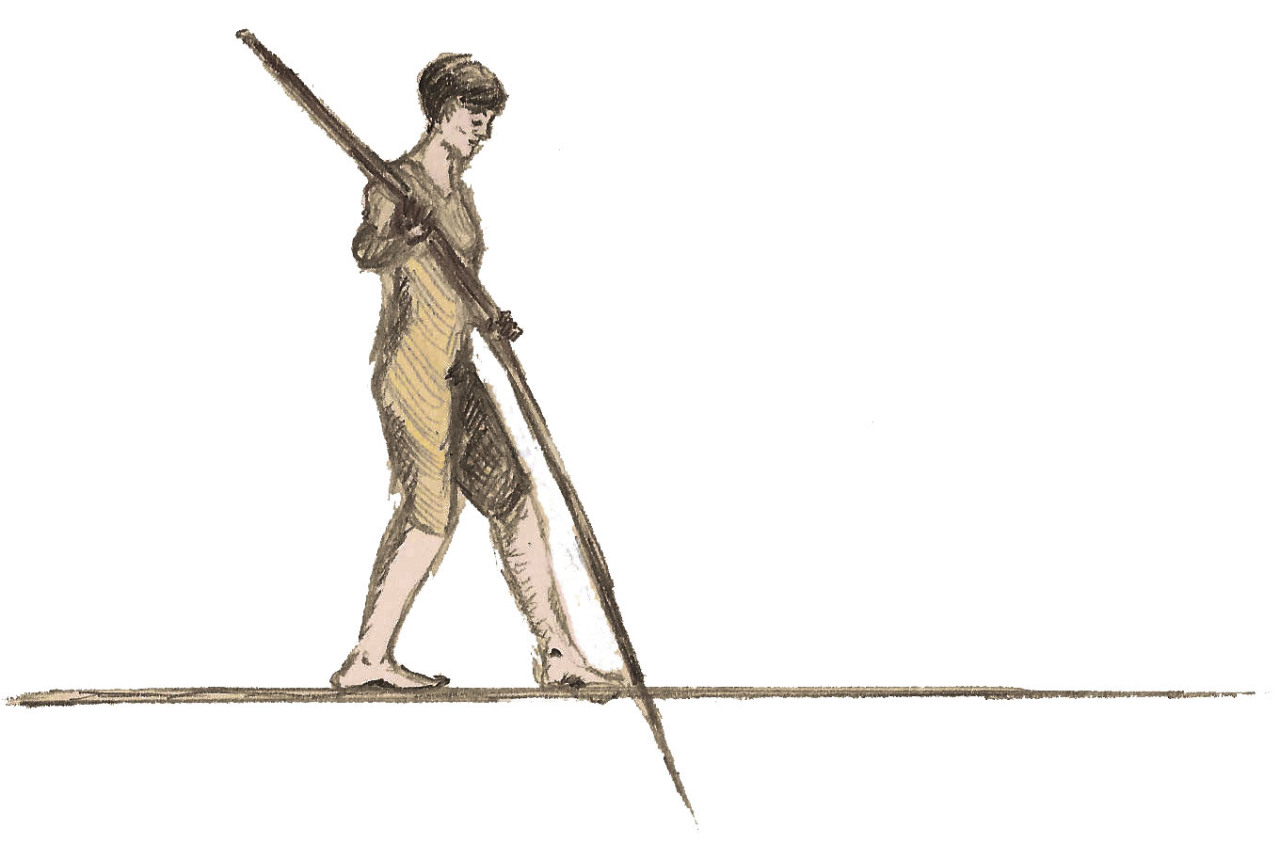 1280x843 This Is A Very Tiny Me On A Tightrope I'm Slowly