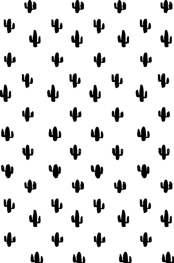 595x900 Tiny Cactus Drawing