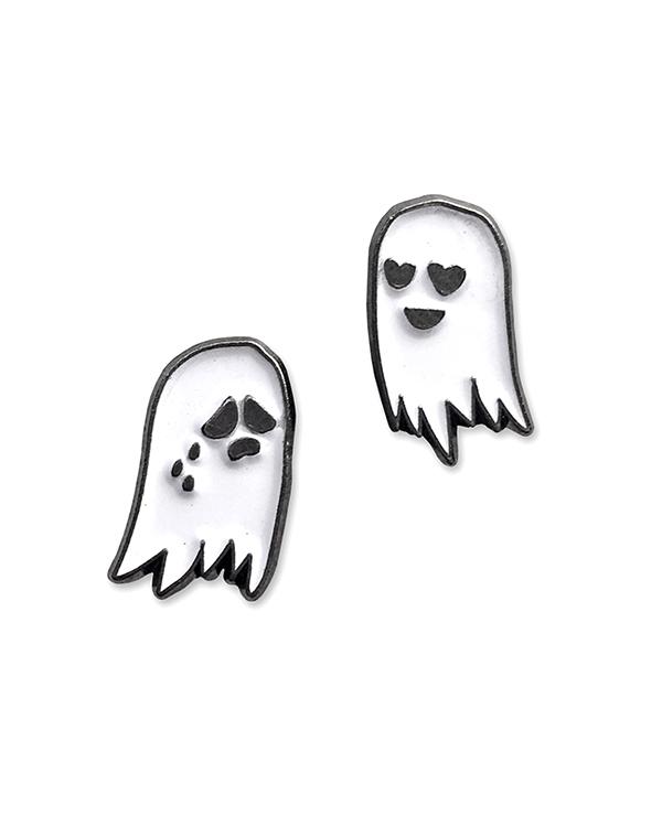 600x750 Tiny Ghosts Pin Set Strange Ways