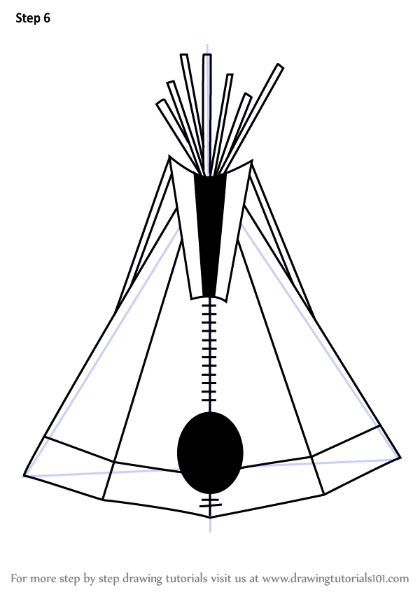 Tipi Drawing | Free download on ClipArtMag