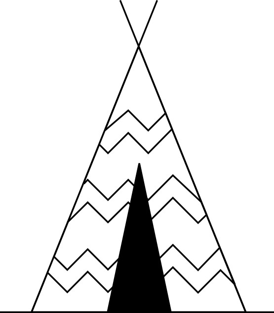 555x634 collection of free teepee drawing tipi download on ui ex