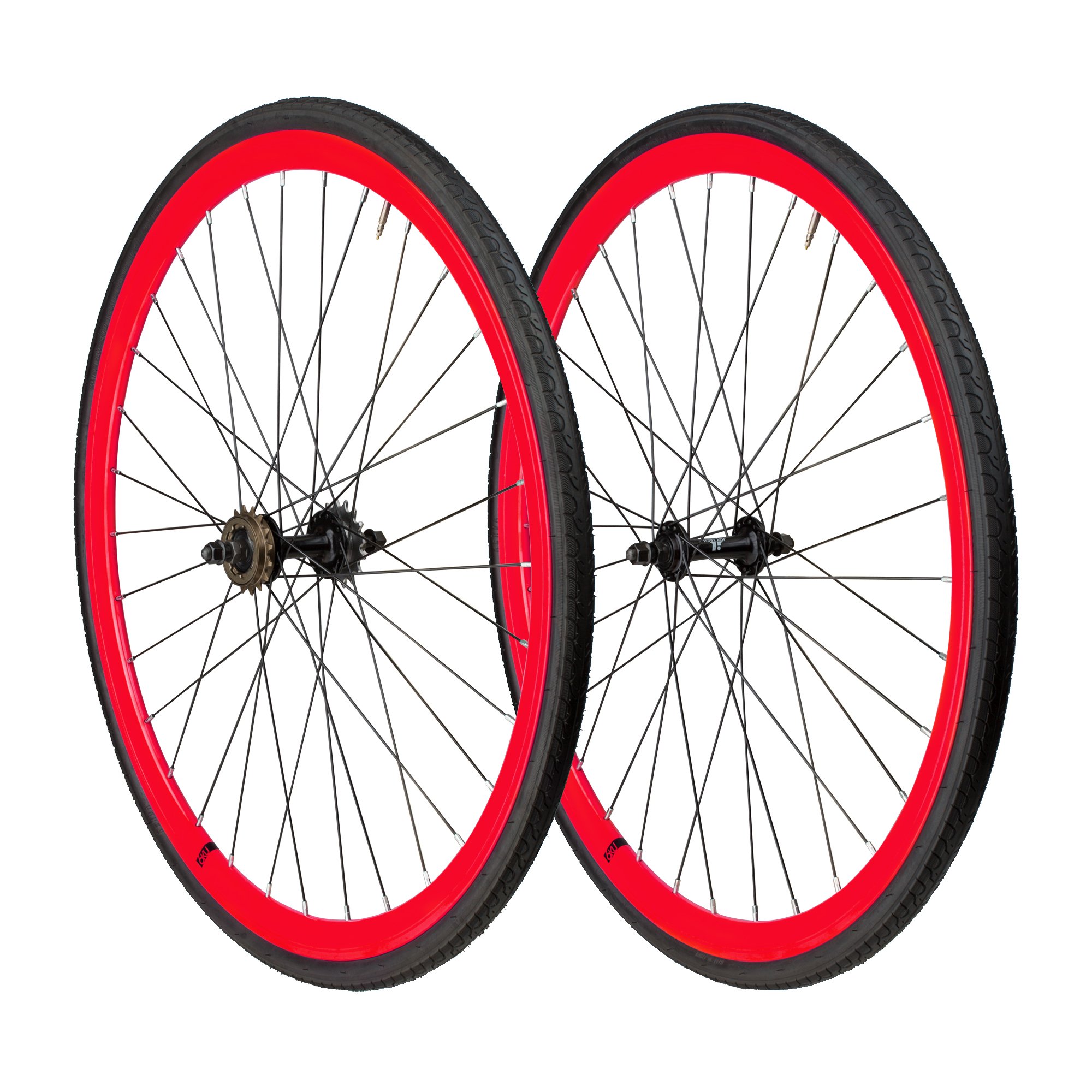2000x2000 Deep V Fixed Gear Wheelset