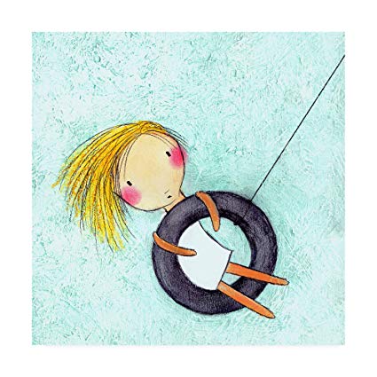 425x425 Trademark Fine Art Tire Swing