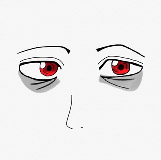 Tired Eyes Drawing | Free download on ClipArtMag