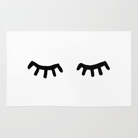 550x550 Tired Eyes Rug