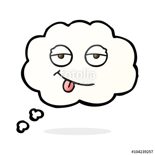 500x500 Thought Bubble Cartoon Tired Eyes Stock Image And Royalty Free