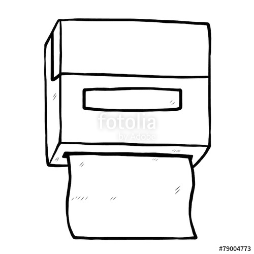 500x500 Tissue Paper Box In Rest Room Stock Image And Royalty Free Vector