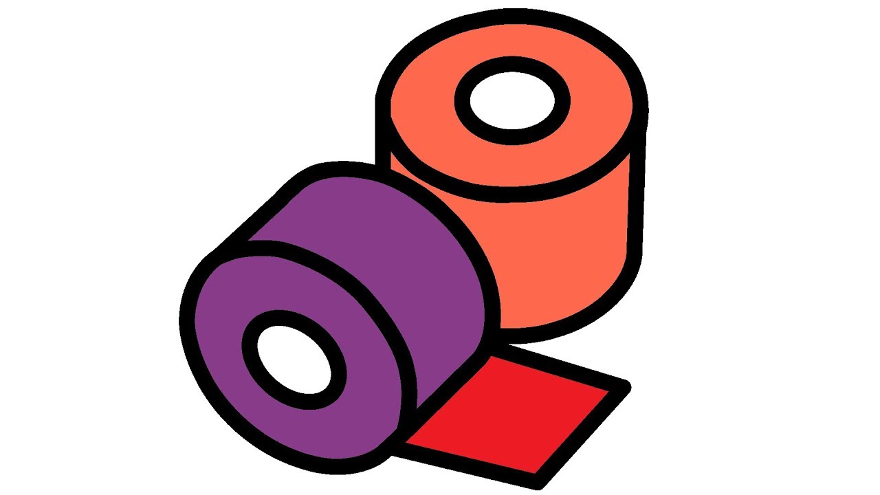 1280x720 How To Draw Tissue Paper Drawing Pages To Color For Kids