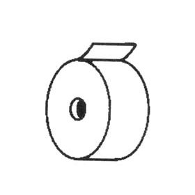 280x280 Toilet Tissue Paper Commercial Dispenser