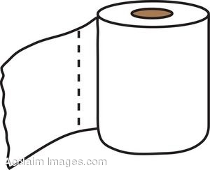 300x244 Toliet Paper Clipart
