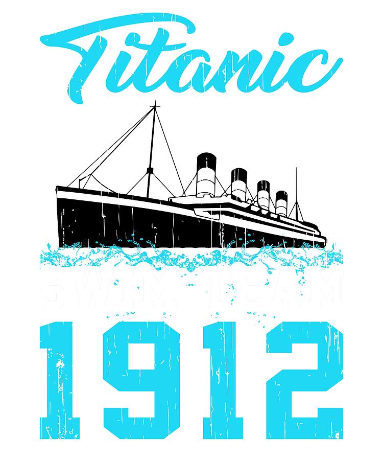 750x900 Swimmer Titanic Swim Team Swimming Drawing