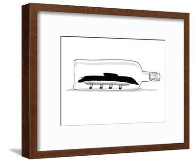 400x335 A Ship In A Bottle Is Upside Down, Meant To Be The Titanic