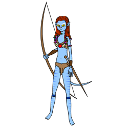 250x250 How To Draw Avatar Character Neytiri
