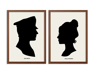 340x270 Titanic Poster Jack And Rose Movie Modern Illustration Etsy