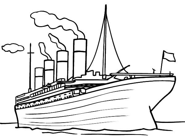 Titanic Sinking Drawing | Free download on ClipArtMag