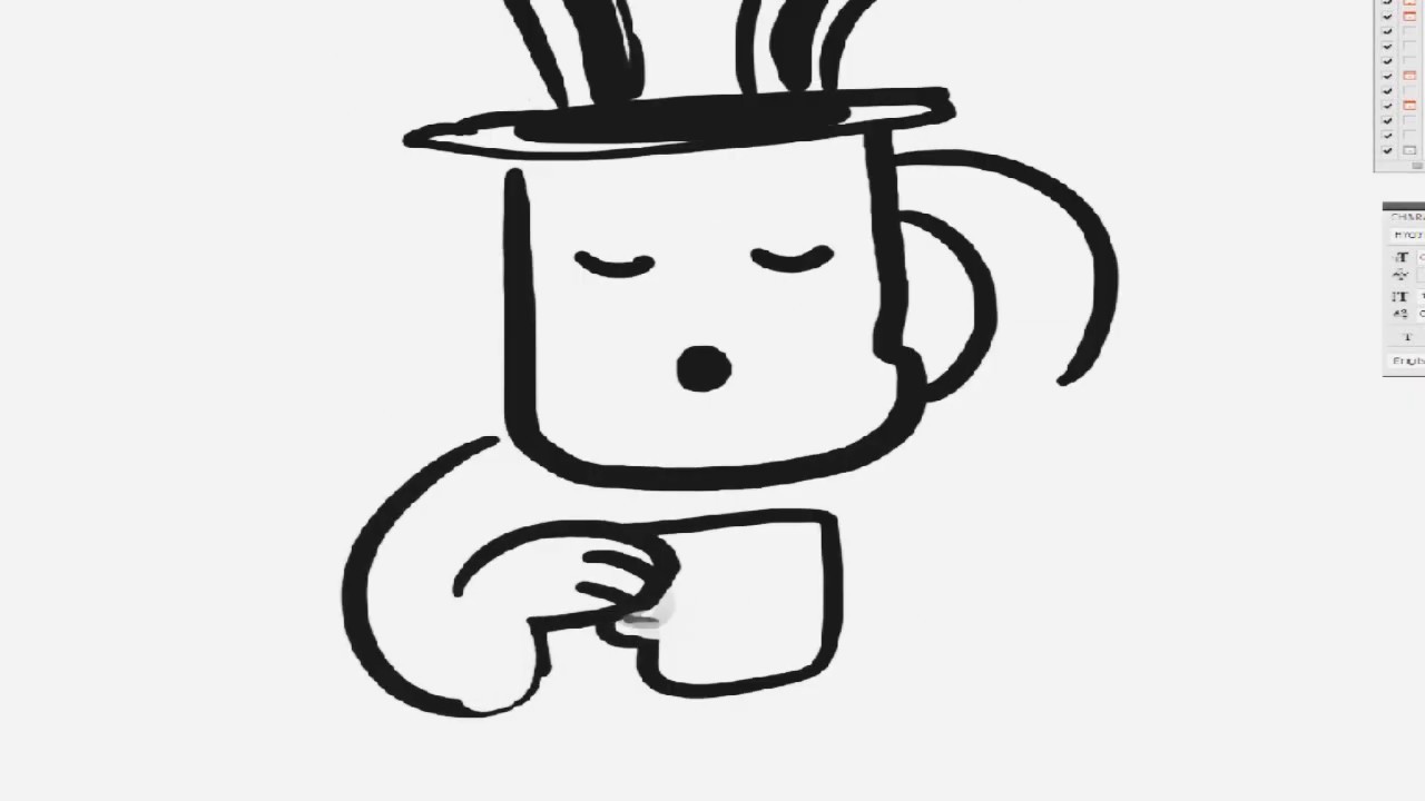 1280x720 Strange Store Title Drawing