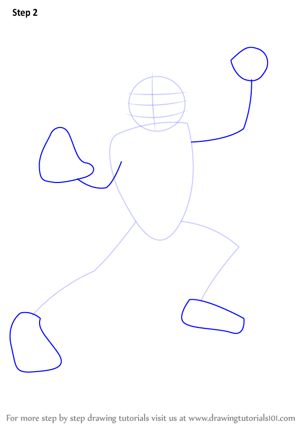 597x844 Learn How To Draw Michelangelo From Teenage Mutant Ninja Turtles